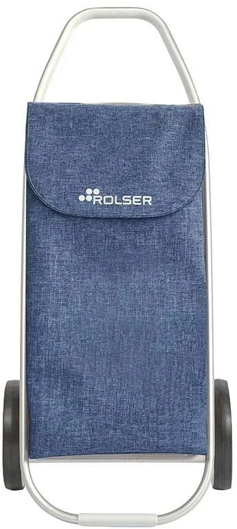 Taška na kolieskach Rolser COM Tweed, modrá