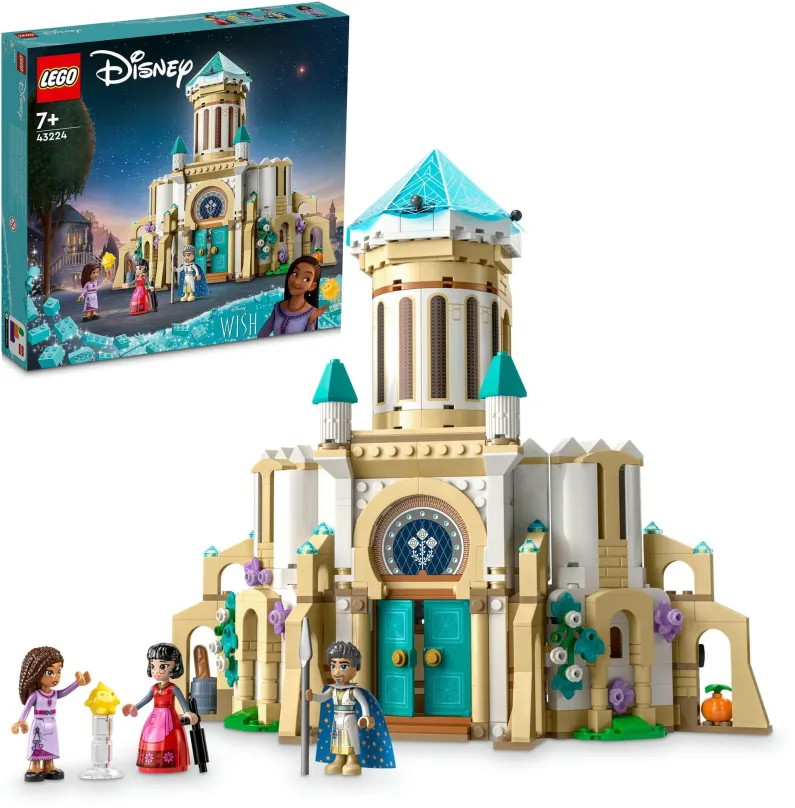 LEGO stavebnica LEGO® Disney Princess™ 43224 Hrad kráľa Magnifica