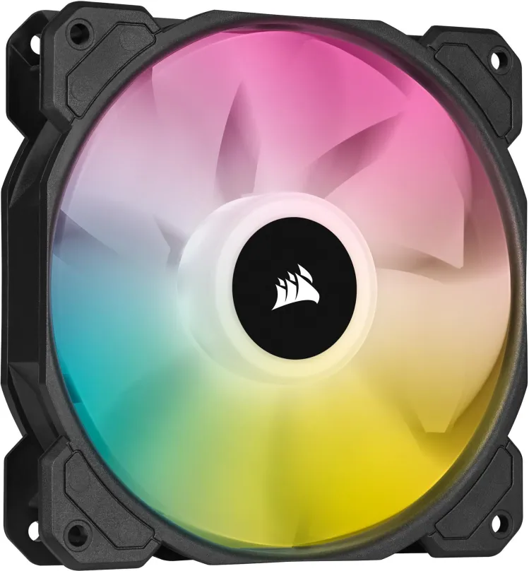 Ventilátor pre PC Corsair iCUE SP120 RGB ELITE Black