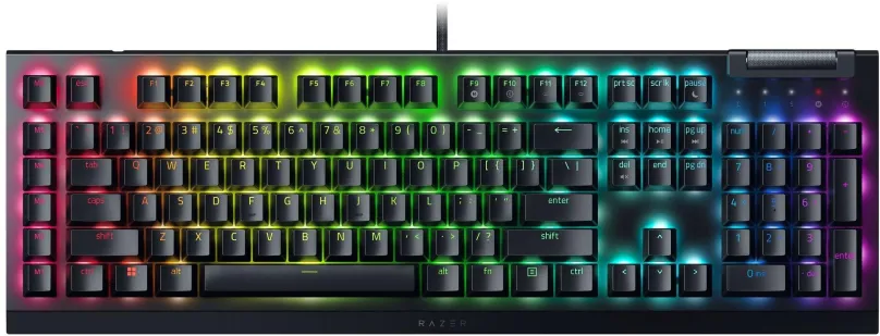 Herná klávesnica Razer BLACKWIDOW V4 X (Green Switch) US layout