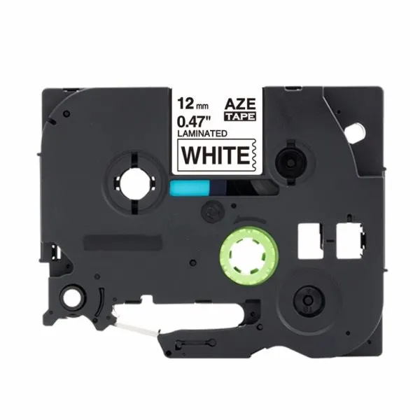 TZ páska Brother TZe-FX231, biela a čierna, 12mmx8m, flexibilná a laminovaná