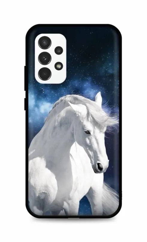 Kryt na mobil TopQ Kryt Samsung A23 5G White Horse 89355, pre Samsung Galaxy A23 5G, výrez