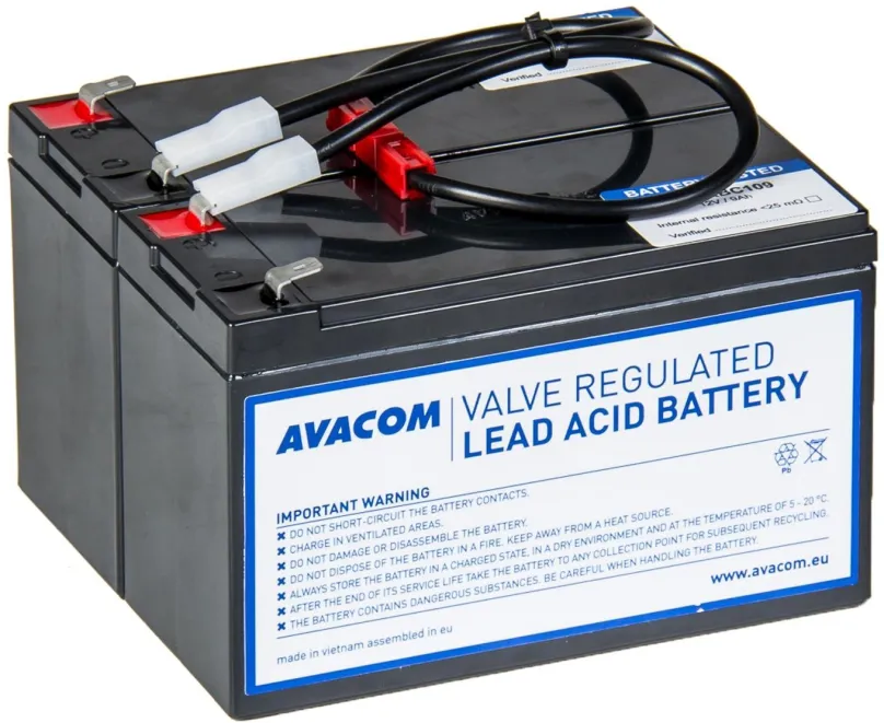 Batéria pre záložné zdroje Avacom náhrada za RBC109 - batéria pre UPS