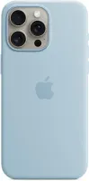 Kryt na mobil Apple iPhone 15 Pro Max Silikónový kryt s MagSafe svetlo modrý