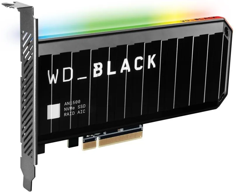 SSD disk WD Black AN1500 1TB, PCIe, PCIe 3.0 8x, rýchlosť čítania 6500MB/s, rýchlosť zápis