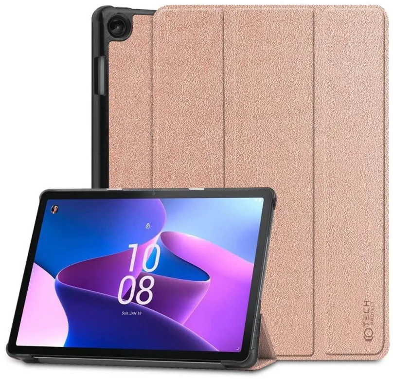 Puzdro na tablet Tech-Protect Smartcase puzdro na Lenovo Tab M10 10.1'' 3rd Gen TB328, rose gold