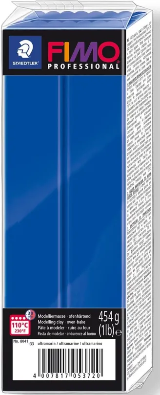 Modelovacia hmota FIMO Professional 454 g ultramarínová modrá