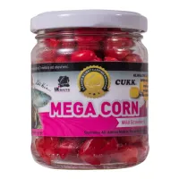 LK Baits Obria kukurica Mega Corn Wild Strawberry 220ml