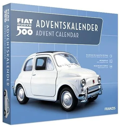 Adventný kalendár Franzis Fiat 500 so zvukom 1:38