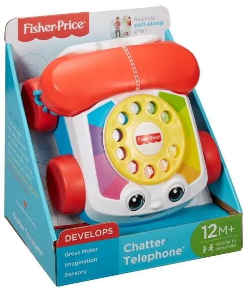 Ťahacia hračka Fisher-Price Ťahací telefón