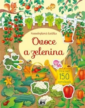 JIRI MODELS Samolepková knižka Ovocie a zelenina