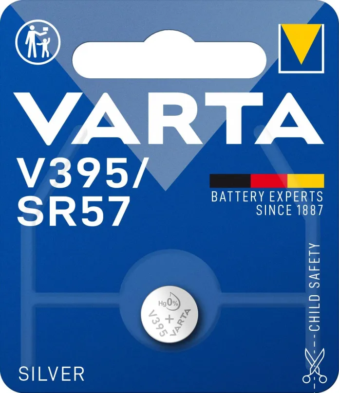 Gombíková batéria VARTA špeciálna batéria s oxidom striebra V395/SR57 1ks