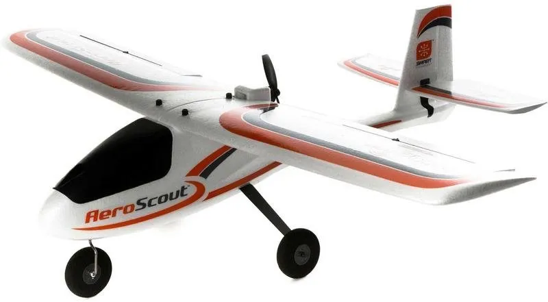RC Lietadlo Hobbyzone AeroScout 1.1m SAFE RTF, Spektrum DXS