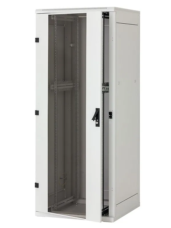 Triton 19 "rozvádzač stojanový 15U / 600x600, sklenené dvere