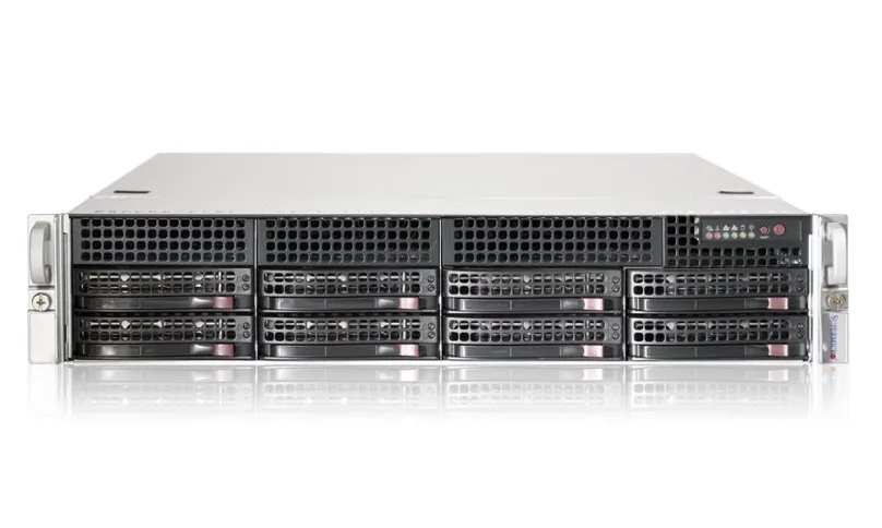 SUPERMICRO 2U server 2x LGA2011-3 6028R-TR 2U 2S-R3, 2GbE, 8sATA, IPMI, 16DDR4, 3PCI-E16LP (g3), 3-E8LP, RPS