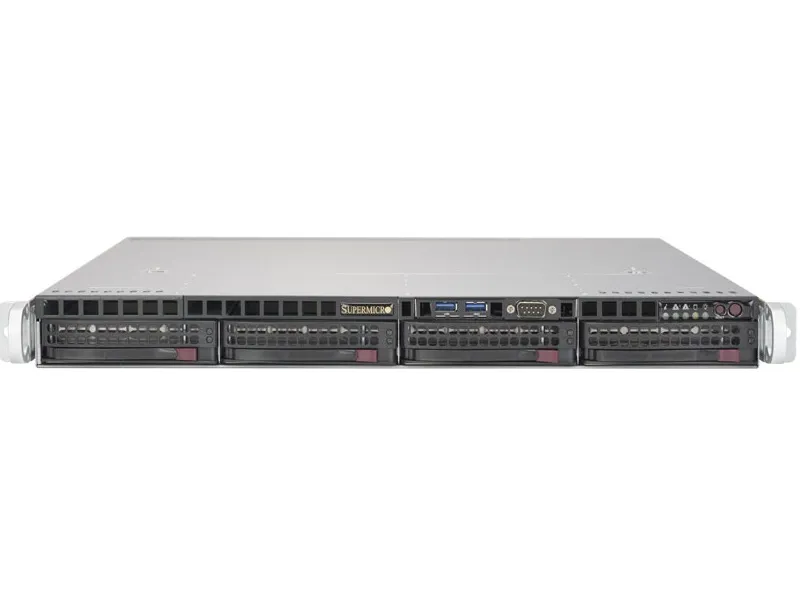 SUPERMICRO 1U server 1x LGA1151, iC236, 4x DDR4 SDRAM ECC, 4x SATA3 HS (3,5 "), 350W, IPMI