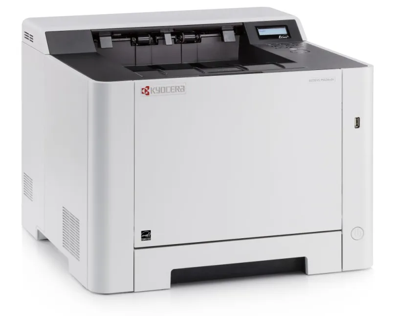 Barevná laserová tiskárna Kyocera ECOSYS P5026cdn, A4, 9600x600 dpi, 26 str/min, 512MB, duplex, LAN, start. tonery 1200 stran