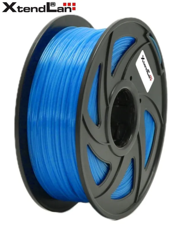 XtendLAN PLA filament 1,75mm modrý pomenkový 1kg