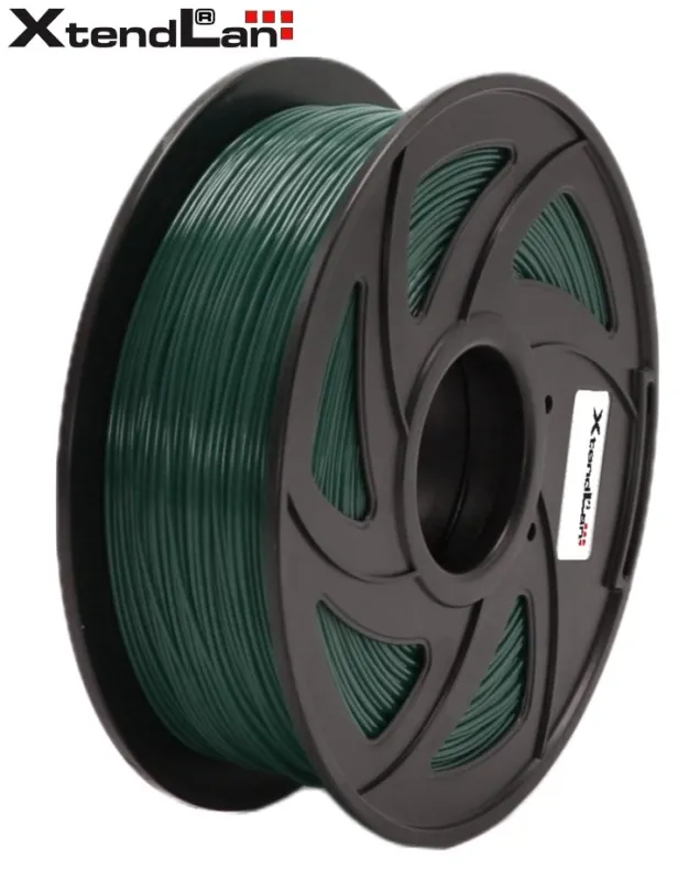 XtendLAN PLA filament 1,75mm poľovnícky zelený 1kg