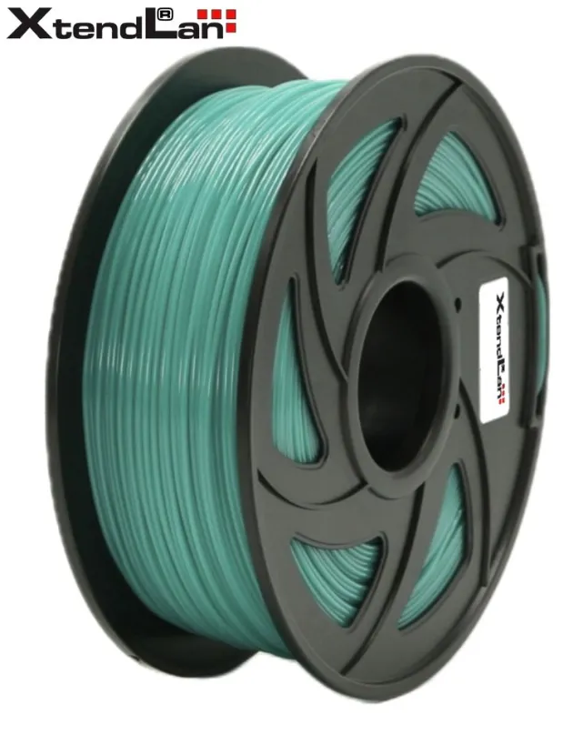 XtendLAN PLA filament 1,75mm jasne svetlo zelený 1kg