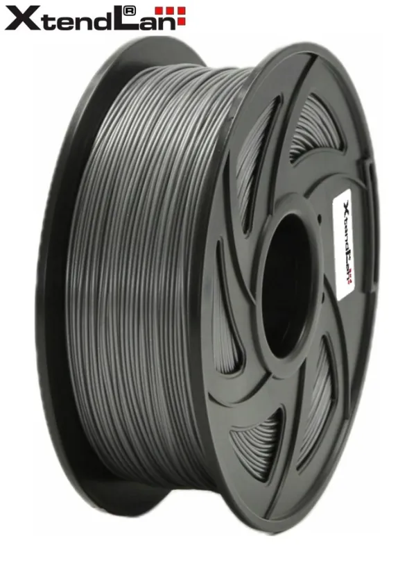 XtendLAN PETG filament 1,75mm sivý 1kg