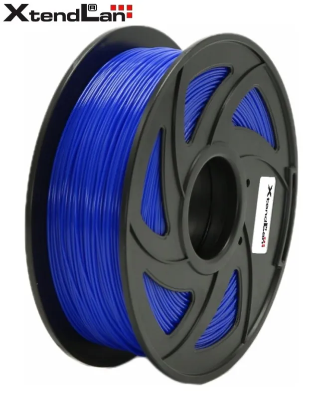 XtendLAN PETG filament 1,75mm žiarivo modrý 1kg