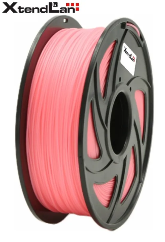 XtendLAN PETG filament 1,75mm žiarivo ružový 1kg