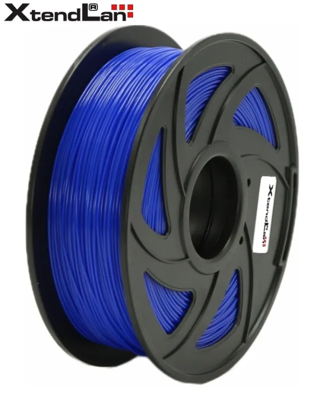 XtendLAN PETG filament 1,75mm azúrovo modrý 1kg