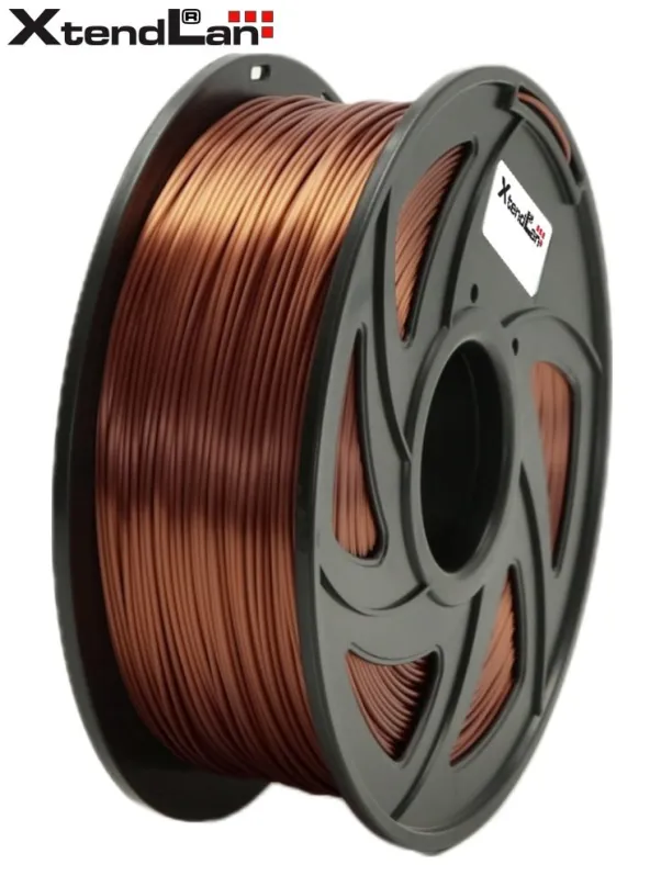 XtendLAN PETG filament 1,75mm tehlovo hnedý 1kg