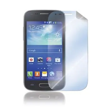 Prémiová ochranná fólia displeja CELLY pre Samsung Galaxy Ace 4, lesklá, 2ks