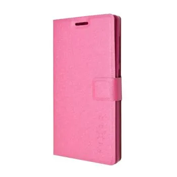 Puzdro typu kniha FIXED s gélovou vaničkou pre Microsoft Lumia 650, ružové