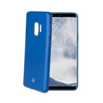 TPU puzdro CELLY Softmatt pre Samsung Galaxy S9, matné prevedenie, modré