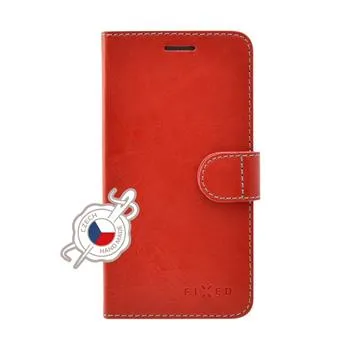 Puzdro typu kniha FIXED FIT pre Samsung Galaxy A6 (2018), červené