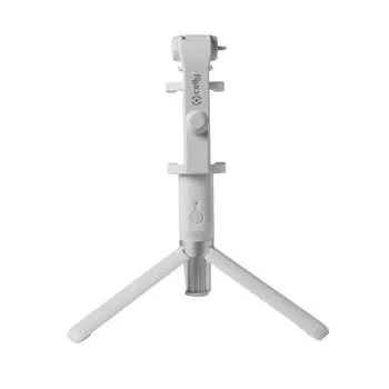 Selfie tyč s Bluetooth ovládačom a stojanom CELLY Propod, biela