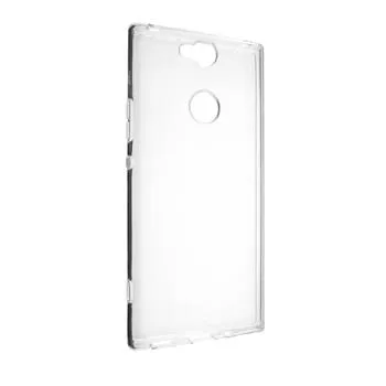 Ultratenké TPU gélové puzdro FIXED Skin pre Sony Xperia XA2 Plus, 0,6 mm, číre
