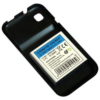 Batérie pre Samsung i9000 / i9001, Li-Ion 2800mAh, extended