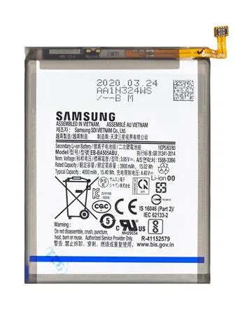 EB-BA505ABU Samsung Batéria Li-Ion 4000mAh (Service pack)