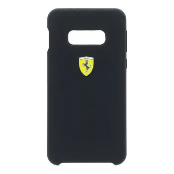 Silikonový kryt na mobilní telefon Ferrari SF pro Samsung Galaxy S10e, Black