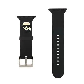 Karl Lagerfeld Karl Head Remienok pre Apple Watch 42/44mm Black