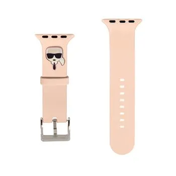 Karl Lagerfeld Karl Head Remienok pre Apple Watch 38/40mm Pink