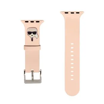 Karl Lagerfeld Karl Head Remienok pre Apple Watch 42/44mm Pink