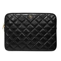 Pouzdro na notebook 13"-14" Guess PU Quilted 4G Metal Logo, black