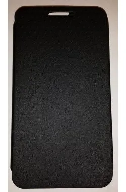Lenovo A590 kožené flip puzdro / čierne