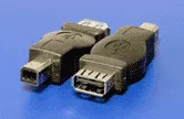 USB redukcia USB A (F) - USB B (M)
