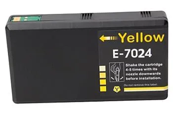 PRINTWELL T7024 E7024 kompatibilná atramentová kazeta, farba náplne žltá, 2000 stran