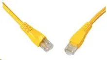 SOLARIX patch kabel CAT5E UTP PVC 0,5m žlutý snag-proof