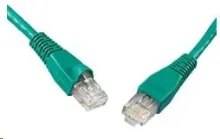 SOLARIX patch kabel CAT5E UTP PVC 15m zelený snag-proof