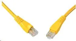 Solarix Patch kabel CAT6 UTP PVC 1m žlutý snag-proof C6-114YE-1MB