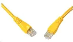 Solarix Patch kabel CAT6 UTP PVC 2m žlutý snag-proof C6-114YE-2MB