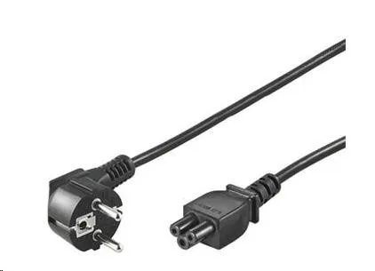 PremiumCord kábel napájací 230V pre NTB 5m (3pin, Schuko, trojlístok)